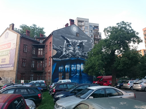 Nowy mural Sowa