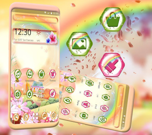 Colorful Rainbow Theme