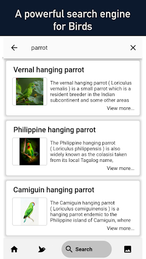 Screenshot Bird Finder - All Birds