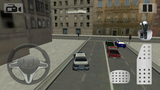 Screenshot Driving Police Car 3D