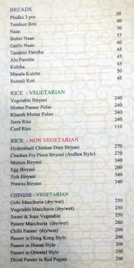 Deccan Restaurant menu 4