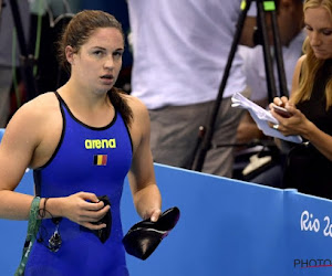 Fanny Lecluyse wint 200m schoolslag in Nice, Jasper Aerents derde op 100m vrije slag