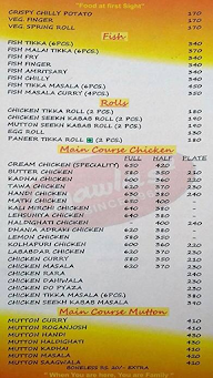 Kebabs And Currie menu 4