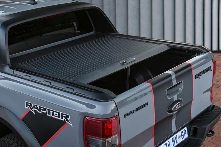 The lockable roller shutter of the Raptor SE.