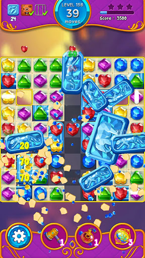 Jewel Witch - Best Funny Three Match Puzzle Game screenshots 4