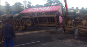 A truck crash near Harrismith on the N3 brought traffic to a standstill on Thursday morning.