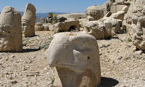 Escape From Mt Nemrut Statues