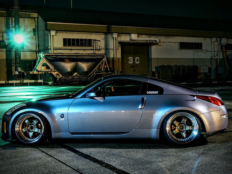 フェアレディZの足回り・マフラー紹介・Z33・メーガンレーシング フェアレディZの足回り・マフラー紹介・Z33・メーガンレーシング