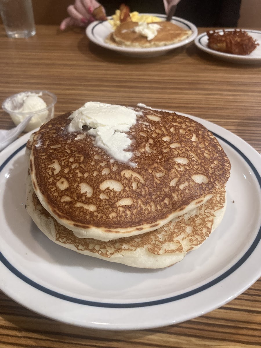 GF pancakes from IHOP