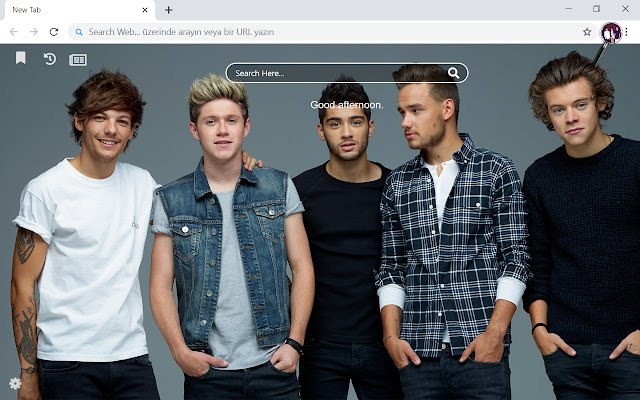 One Direction HD Wallpapers New Tab Theme