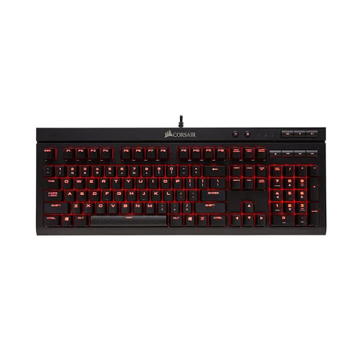 Bàn phím cơ CORSAIR K68 (Full size/Cherry MX Red/Đỏ) CH-9102020-NA