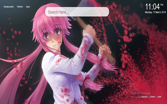 Mirai Nikki HD Wallpaper Nova Guia