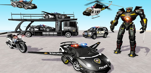 Police Transporter Truck Games