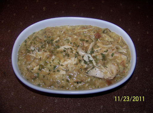 Crockpot Chicken and Dressing