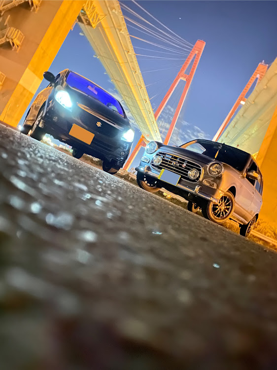 セルボの1度はピックアップされてみたい・ピックアップカーのイベントに参加してみたい・PickUp Cars 2021・HG21S・iPhone11proクオリティの限界なんです。笑笑に関するカスタム事例の投稿画像3枚目