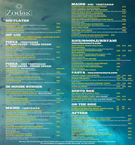 Zodak Pub And Brew House menu 2