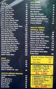 Southern Express menu 3