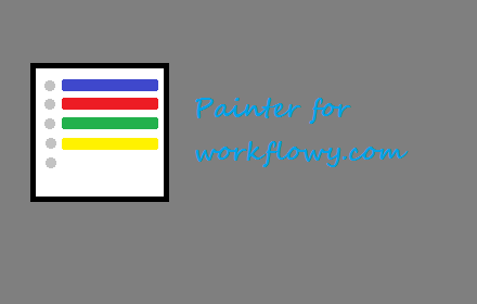 painter for workflowy.com chrome extension