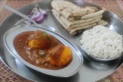 Egg Masala Thali