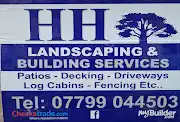 H H Landscapes and Building Services Logo