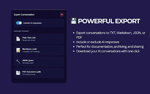 AI Chat Prompt Navigator screenshot 3