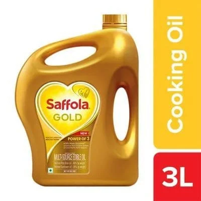 Saffola Gold Oil Jar 3 Ltr