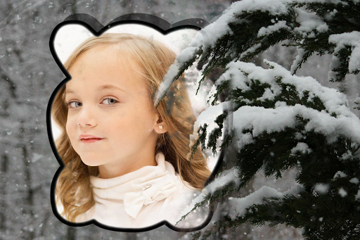 Snowfall Photo Frames