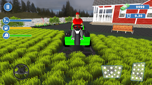 Screenshot Mowing Simulator Lawn Cutting