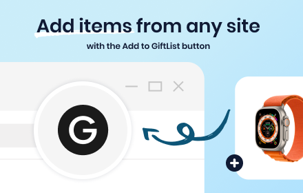 Add to GiftList Button small promo image