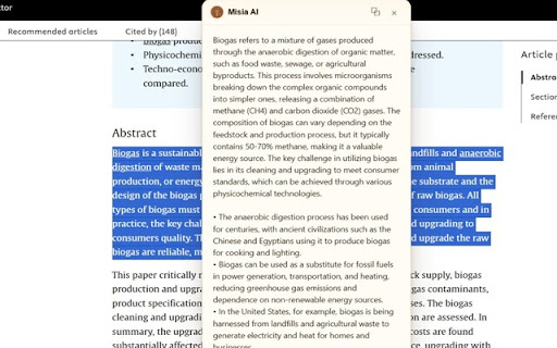 Misia — Fast Explain AI screenshot 1
