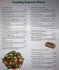 Healthy Express menu 2