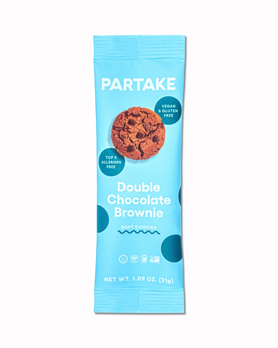 Soft Baked Double Chocolate Brownie Snack Packs