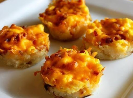  Little bit of Heaven . Cheese Hashbrown Cups