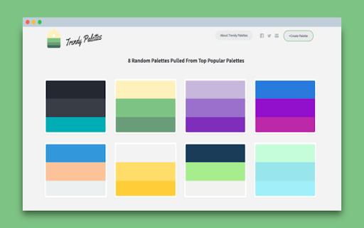 Palettes Tab