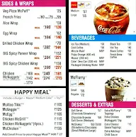 McDonald's menu 6