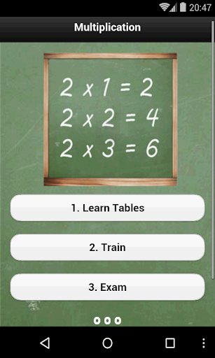 Multiplication Table