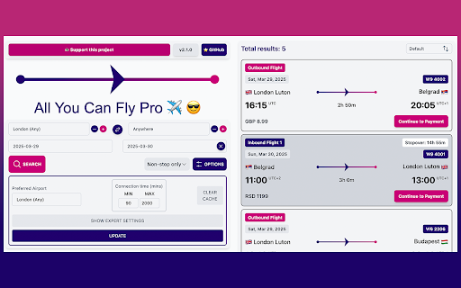 All You Can Fly Pro (AYCF) screenshot 4