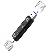 Usb 3.0 Loại C Đọc Thẻ Nhớ Sd Tf 5 Trong 1