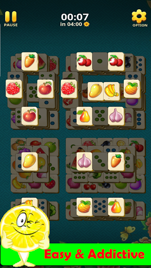 Mahjong - Fruits Solitaire screenshot 4