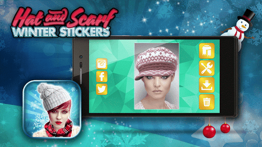 Winter Stickers: Hat And Scarf screenshot 8