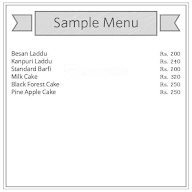 Krishna Sweets And Bakery menu 1