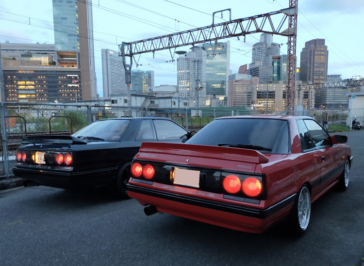 スカイラインのR31・スカイライン・BBS LM・GTS-R・ブルーブラックに関するカスタム事例の投稿画像9枚目