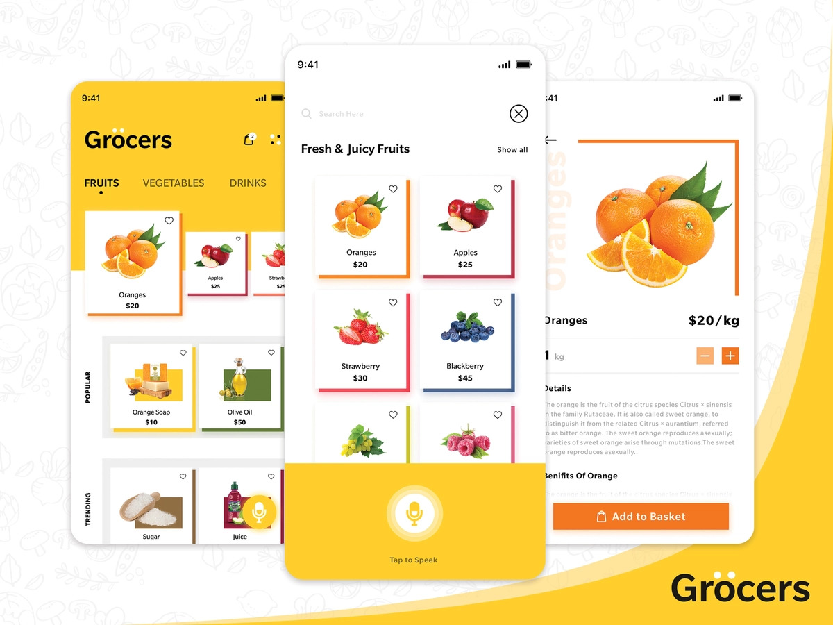 On-demand Grocery App Development