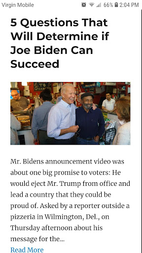 Joe Prez - Daily News on Joe Bidens 2020 Campaign