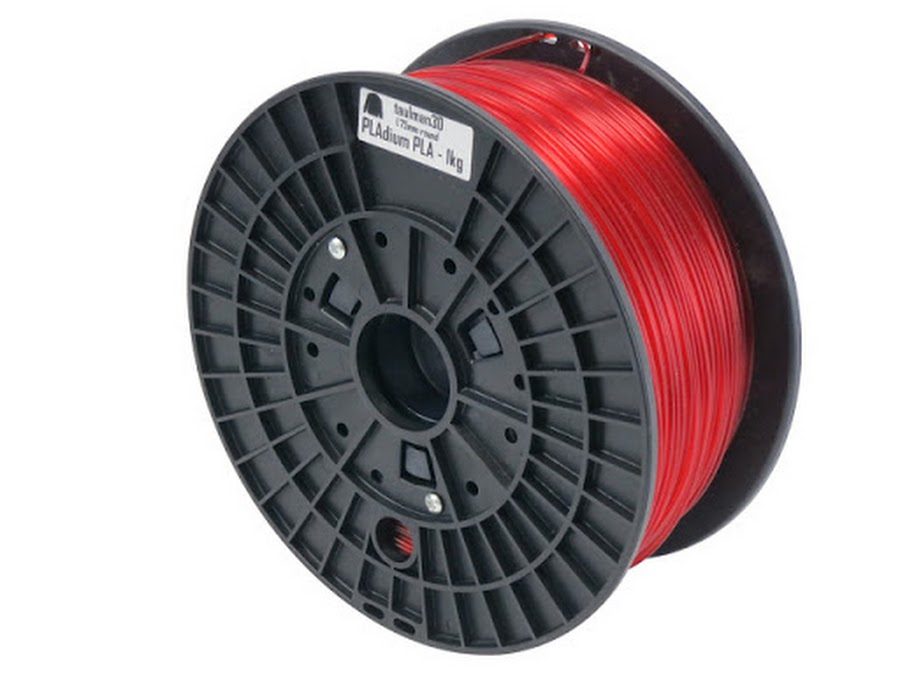 Taulman In-PLA PLAdium Red Filament - 2.85mm