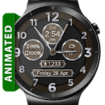 Cover Image of Herunterladen Brushed Wood HD Watch Face Widget & Live Wallpaper 4.5.2 APK