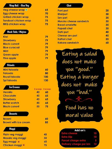 Chennai 49 menu 