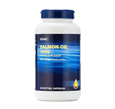GNC Salmon Oil 1000mg Softgel Cap 1x180 - 80s