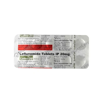 LEFNO-20MG TAB 10'S