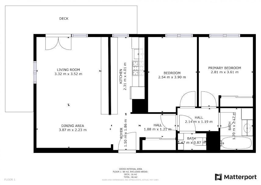 Vente appartement 3 pièces 61 m² à Trappes (78190), 184 000 €
